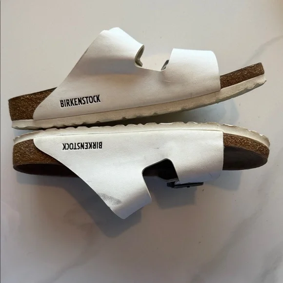 Birkenstock Arizona White Double-Strap - Picture 4 of 5